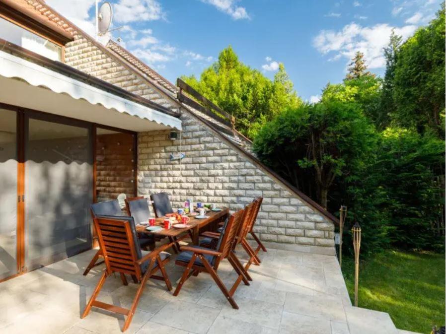 Green Lake House - Private Beach At Balaton Balatonakarattya Bagian luar foto